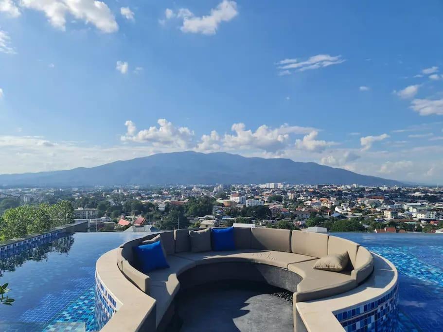 Astra Sky River无边泳池奢华温馨97㎡大三卧山景套房 Chiang Mai Bagian luar foto